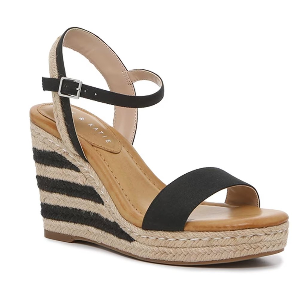 Kelly & Katie Gwennan Espadrille Wedge Sandal size 8